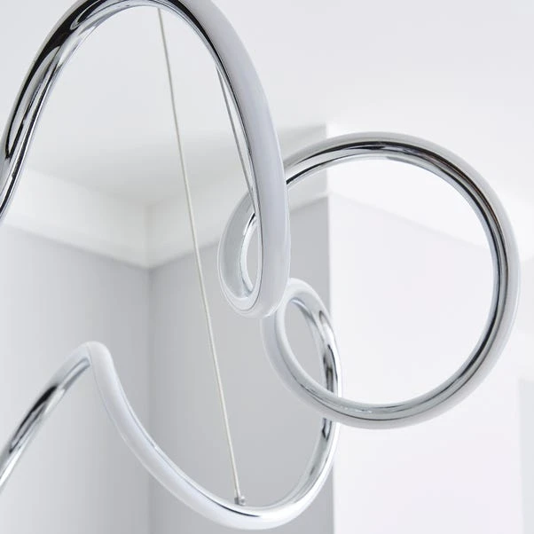 Dunelm Skylar Curly LED Ceiling Fitting 5 Dunelm Skylar Curly LED Ceiling Fitting - Image 3