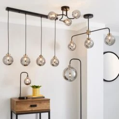 Dunelm Tanner 4 Light Hanging Bar -Dunelm Shop 1000169243 alt05