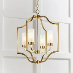 Vogue Lighting Vogue Edrea 4 Light Ceiling Fitting Brass -Dunelm Shop 1000169438 alt02