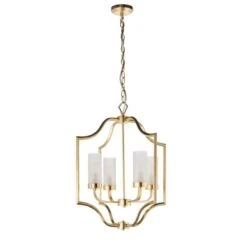Vogue Lighting Vogue Edrea 4 Light Ceiling Fitting Brass -Dunelm Shop 1000169438 alt05