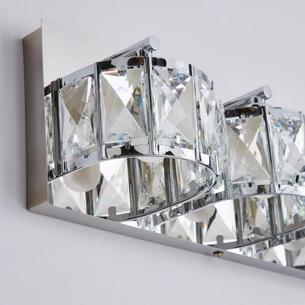 Dunelm Kylie Bathroom 3 Light Wall Light 5 Dunelm Kylie Bathroom 3 Light Wall Light - Image 3