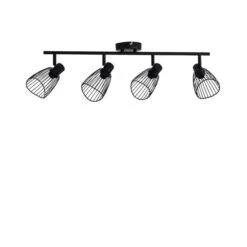 Elements Jaula 4 Light Spotlight Bar Black -Dunelm Shop 1000182572 alt05