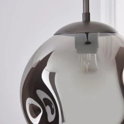 Dunelm Alexis Glass 1 Light Pendant Ceiling Fitting -Dunelm Shop 1000183024 alt02