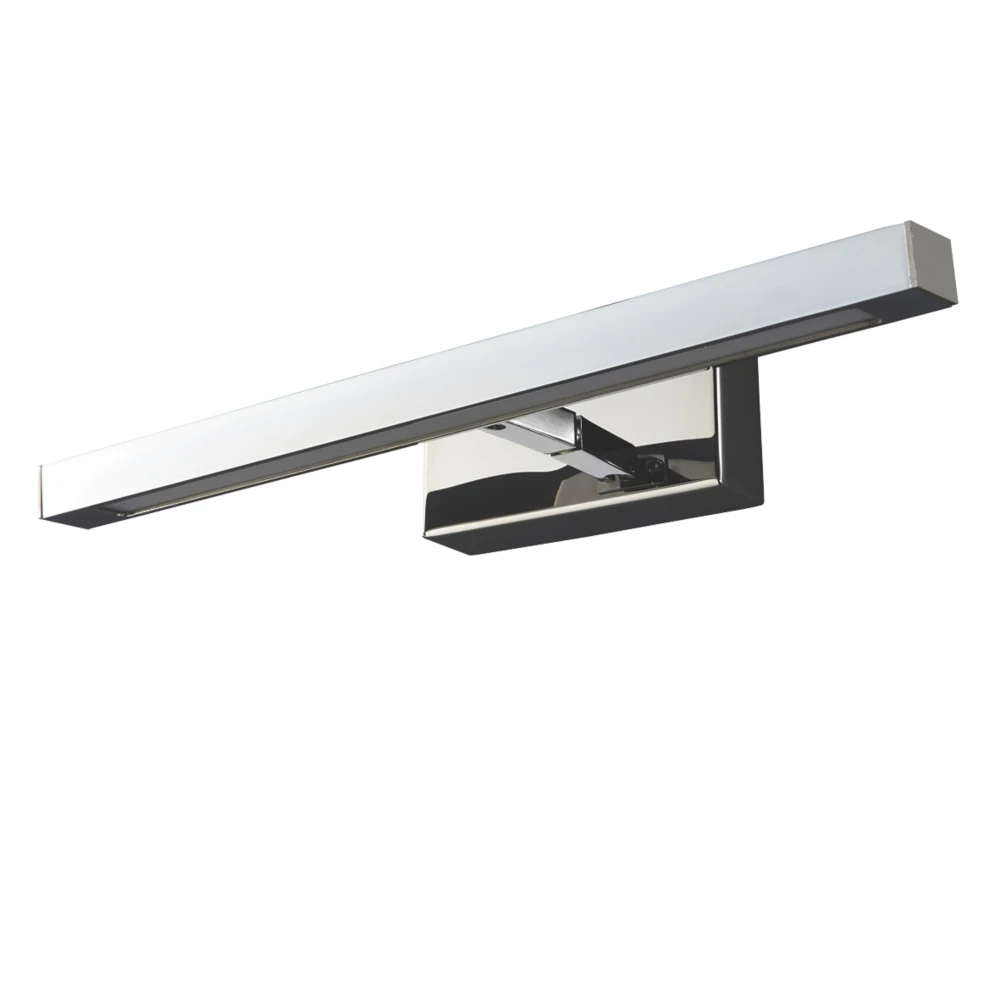 Quay Design Dixon LED Integrated Mirror / Picture Light Chrome 5.5W 330lm 5 Quay Design Dixon LED Integrated Mirror / Picture Light Chrome 5.5W 330lm - Image 3