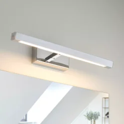 Quay Design Dixon LED Integrated Mirror / Picture Light Chrome 5.5W 330lm 15 Quay Design Dixon LED Integrated Mirror / Picture Light Chrome 5.5W 330lm -Dunelm Shop 103VG A5