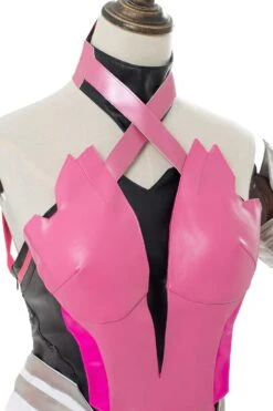 Overwatch Mercy Angela Ziegler Outfit Pink Mercy Skin Cosplay Costume Halloween Carnival -Dunelm Shop 12001544 6