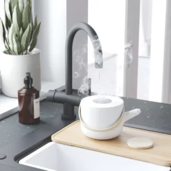 Swirl Water Boiler Tap Matt Black