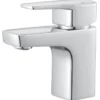 Swirl Swindale Mini Basin Mixer Silver -Dunelm Shop 157PG P