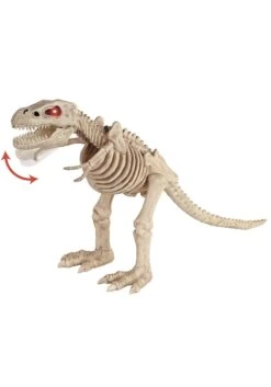 16.5" Animated Sound Activated T-Rex Skeleton Decoration