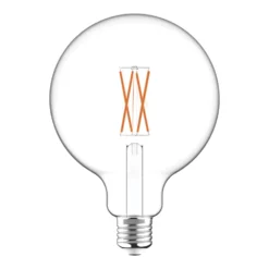 LAP ES G125 LED Virtual Filament Light Bulb 470lm 2.2W
