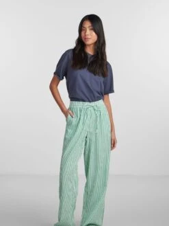 Pieces PCLAURA TROUSERS -Dunelm Shop 17142931 SimplyGreen 1063875 005