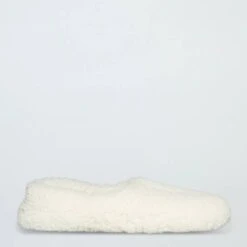Cream Sheepskin Teddy Slippers