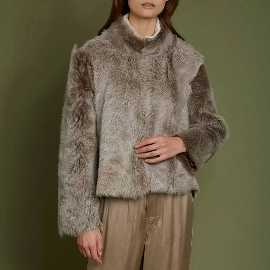 Butter Short Shearling Jacket 3 Butter Short Shearling Jacket