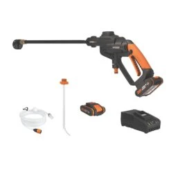 Worx Hydroshot 22bar 20V 2 X 2.0Ah Li-Ion PowerShare Cordless Portable Pressure Washer