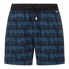 Boss Navy All Over Print Swim Shorts -Dunelm Shop 18305787 1