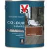 V33 Colour Guard Decking Paint Light Brown 2.5Ltr -Dunelm Shop 228FF P