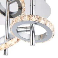 Quay Design Rico LED 3-Light Spotlight Chrome 15W 865lm -Dunelm Shop 245VG A3