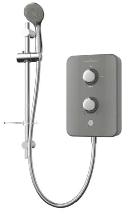 Gainsborough Slim Duo Titanium Grey 8.5kW Electric Shower