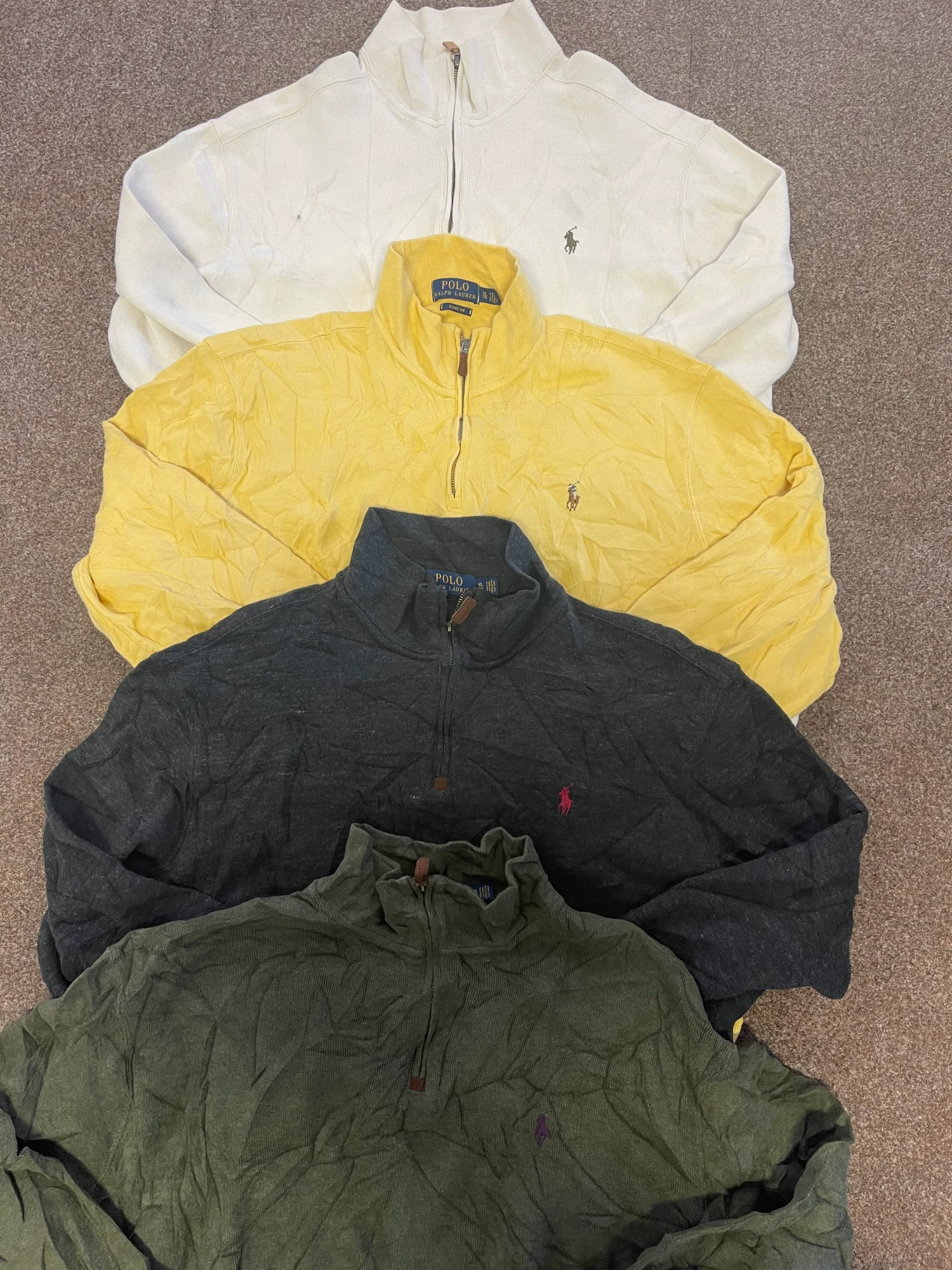 Ralph Lauren Quarter Half Zip Sweatshirts- Delivery 10 Working Days 2 Ralph Lauren Quarter Half Zip Sweatshirts- Delivery 10 Working Days - Image 2