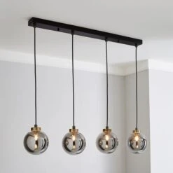 Dunelm Tanner 4 Light Hanging Bar