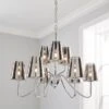 Dunelm Alister 9 Light Glass Ceiling Fitting -Dunelm Shop 30691038