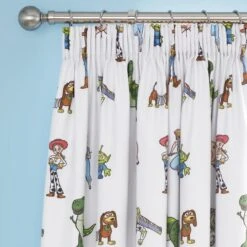 Pixar Disney Toy Story Blackout Pencil Pleat Curtains