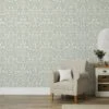 Dunelm Woodland Sage Wallpaper -Dunelm Shop 30723971