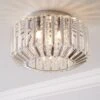Dunelm Chantilly Flush Ceiling Fitting -Dunelm Shop 30730418