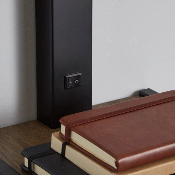 Dunelm Fulton Easy Fit Plug In Shelf Wall Light 5 Dunelm Fulton Easy Fit Plug In Shelf Wall Light - Image 3