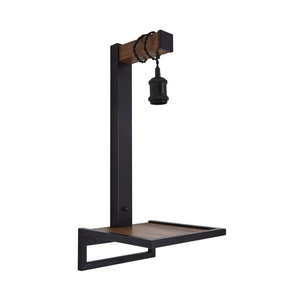 Dunelm Fulton Easy Fit Plug In Shelf Wall Light 7 Dunelm Fulton Easy Fit Plug In Shelf Wall Light - Image 5