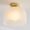 Dunelm Palazzo Gold Effect 1 Light Flush Ceiling Fitting -Dunelm Shop 30731203