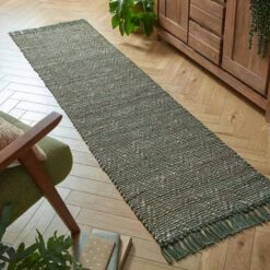 Dunelm Jute Herringbone Runner