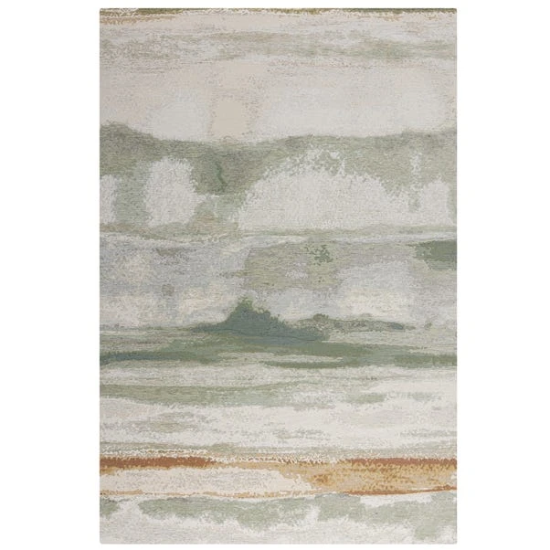 Dunelm Sage Smudge Rug 3 Dunelm Sage Smudge Rug - Image 2