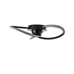 Dunelm Oria 3 Light LED Black Ceiling Fitting -Dunelm Shop 30753387 alt05