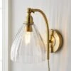 Churchgate Allexton Fluted Glass Wall Light -Dunelm Shop 30755739