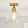 Churchgate Allexton Glass Flush Fitting -Dunelm Shop 30755740