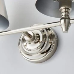 Dorma Bedford Polished Nickel 2 Light Wall Light -Dunelm Shop 30755751 alt03