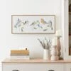 Dunelm Birds On Branch Capped Canvas 30x70cm -Dunelm Shop 30766103
