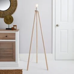 Dunelm Ambra Tripod Floor Lamp Base