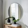 Dunelm Apartment Round Frame Wall Mirror, 95cm