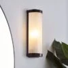 Dunelm Ripon Bathroom Wall Light Matt Black -Dunelm Shop 30780623