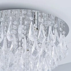 Dunelm Valencia 5 Light Jewel Chrome Flush Ceiling Fitting 11 Dunelm Valencia 5 Light Jewel Chrome Flush Ceiling Fitting -Dunelm Shop 30788353 alt03