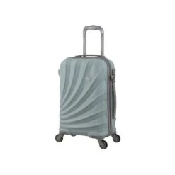 IT Luggage Pastel Green Pagoda 4W Trolley Suitcase