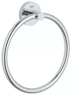 Grohe Essentials Towel Ring Chrome
