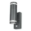 4lite Marinus Outdoor IP44 Up/Down Wall Light With PIR Sensor Anthracite -Dunelm Shop 404RR P