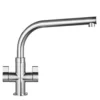 Franke Sion Dual-Lever Mono Mixer Kitchen Tap Chrome -Dunelm Shop 4255F P