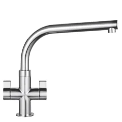 Franke Sion Dual-Lever Mono Mixer Kitchen Tap Chrome