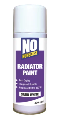 No Nonsense Radiator Spray Paint Satin 400ml