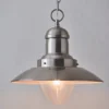 Quay Design Brim Ceiling Pendant Satin Nickel -Dunelm Shop 504VG P