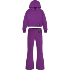 Calvin Klein Jeans PROPORTION PLAY HOODIE FLARE SET